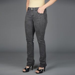 DKNY Soho Skinny Pattern Jean